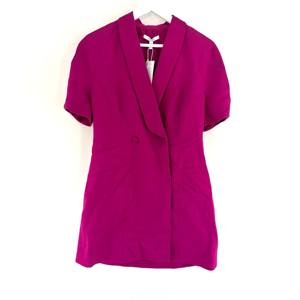 Derek Lam 10 Crosby Women's Cerise Desiree Blazer Dress Size 6 - Picture 6 of 13